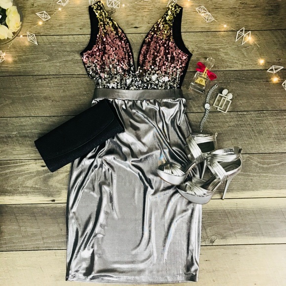 Tops - Sequins Tank Bodysuit